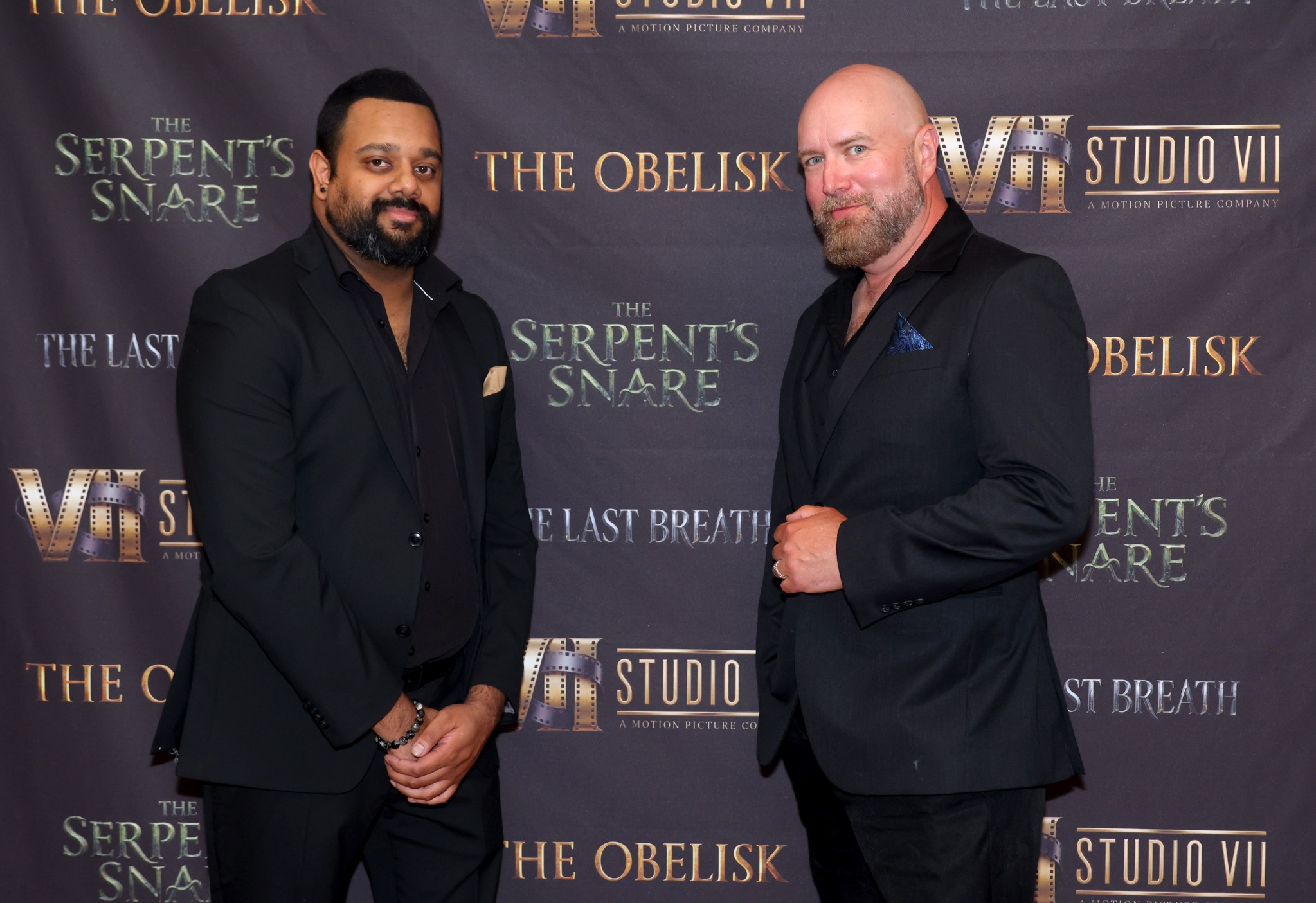 Neil Karunatilaka and Adrian Honner at the Studio VII private first-look presentation